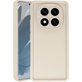 Fuchsia Redmi Note 14 Pro 5G Uyumlu Silikon Yumuşak Krem Kapak
