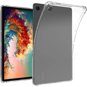Fuchsia Samsung Galaxy Tab A9 Plus Uyumlu Anti Seffaf Silikon Kılıf