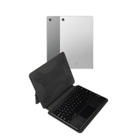 Fuchsia Savvy Keyboard M10 Plus X606F Bluetooh Bağlantılı Standlı Klavyeli Tablet Kılıfı