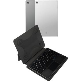 Fuchsia Savvy Keyboard M10 Plus X606F Bluetooh Bağlantılı Standlı Klavyeli Tablet Kılıfı