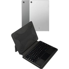 Fuchsia Savvy Keyboard M10 Plus X606F Bluetooh Bağlantılı Standlı Klavyeli Tablet Kılıfı