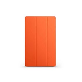 Fuchsia TB-X306F Lenovo M10 Uyumlu Fuchsia Smart Cover Standlı 1-1 Turuncu Flip Smart Akıllı Tablet Kılıfı