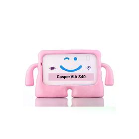 Fuchsia Via S40 10.4 inç Uyumlu iBuy Standlı Eğlenceli Çocuk Ruhlu Pembe Koyu Tablet Kılıfı