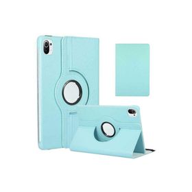 Fuchsia Xiaomi Mi Pad 5 Uyumlu Dönebilen Standlı Mavi Tablet Kılıfı