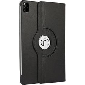 Fuchsia Xiaomi Redmi Pad 10.6 inç Hafif Çok Açılı Darbeye Dayanıklı Siyah Tablet Kılıfı