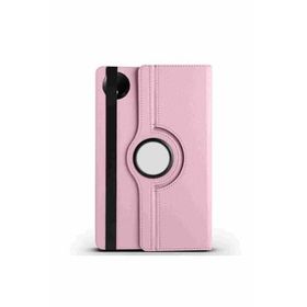 Fuchsia Xiaomi Redmi Pad SE Uyumlu 8.7 inç 360 Dönebilen Standlı Pembe Kılıf