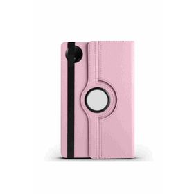 Fuchsia Xiaomi Redmi Pad SE Uyumlu 8.7 inç 360 Dönebilen Standlı Pembe Kılıf
