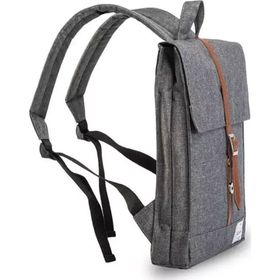 Fudela MBS07 Gri Siyah Unisex Sırt Çantası