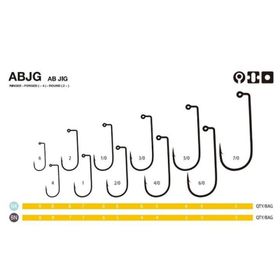 Fudo 2101 AB Jig Black Nikel İğne