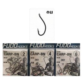 Fudo 2401 Carp Black Nikel Sazan İğnesi