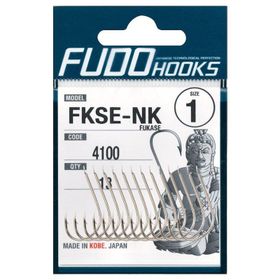 Fudo 4101 No 1/0 Fukase Black Nikel İğne