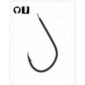 Fudo 4101 No 1/0 Fukase Black Nikel İğne