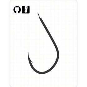 Fudo 4101 No 1/0 Fukase Black Nikel İğne