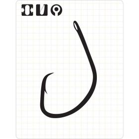 Fudo 5301 Light Circle Mutsu Black Nikel İğne