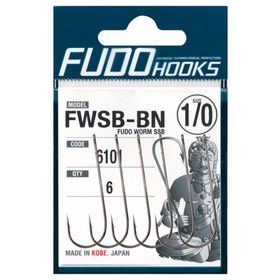 Fudo 6100 Worm SSB Nikel Uzun Tırnaklı Olta İğnesi