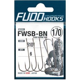 Fudo 6100 Worm SSB Nikel Uzun Tırnaklı Olta İğnesi