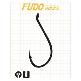 Fudo 6301 8/0 Fudo Beak Siyah Nikel İğne