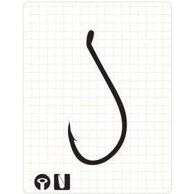 Fudo 6307 Beak - NO:4-0 Teflon Olta İğnesi