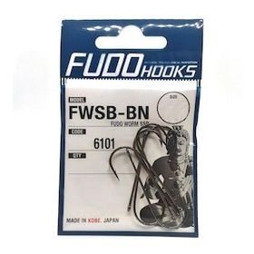 Fudo WORM SSB 6101 No 2-0 Uzun Gövde Siyah Nikel İğne