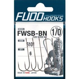 Fudo WORM SSB 6101 No 2-0 Uzun Gövde Siyah Nikel İğne