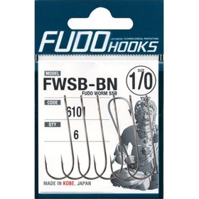 Fudo WORM SSB 6101 No 2-0 Uzun Gövde Siyah Nikel İğne