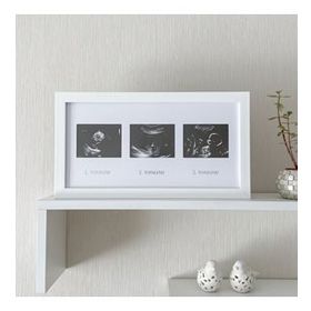 Fufizu 3'lü Bebek Ultrason Anı Çerçevesi