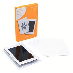 Fufizu Toksik Olmayan Mürekkepsiz Kedi ve Köpek İçin Uygun Evcil Hayvan Baskı Pati İzi Seti