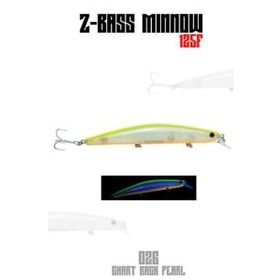 Fuji 026 Chart Back Pearln Z-Bass Minnow 125F 21 gr Maket Balık