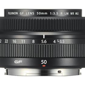 Fujifilm Fujinon GF50 mm F3.5 R LM WR Orta Format Siyah Objektif