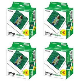Fujifilm Instax Kare-Square 20'li Film 4'lü Set 80 Poz