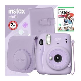 Fujifilm Instax Mini 11 Lila Fotoğraf Makinesi Mega Seti