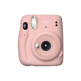 Fujifilm Instax Mini 11 Pembe Fotoğraf Makinesi ve Çiçek Kıskaçlı Hediye Seti