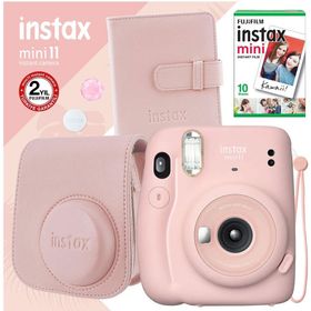 Fujifilm Instax Mini 11 Pembe Kare Albümlü Hediye Seti ve Fotoğraf Makinesi