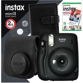 Fujifilm Instax Mini 11 Siyah Kare Albümlü Hediye Seti ve Fotoğraf Makinesi