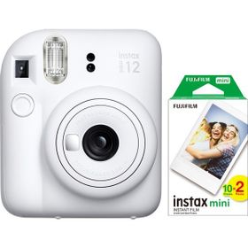 Fujifilm Instax Mini 12 Beyaz Fotoğraf Makinesi ve 20'li Mini Film