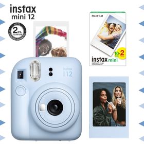 Fujifilm Instax Mini 12 Mavi Fotoğraf Makinesi Çerçeve ve 20'li Mini Film Seti