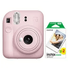 Fujifilm Instax Mini 12 Pembe Fotoğraf Makinesi ve 20'li Mini Film