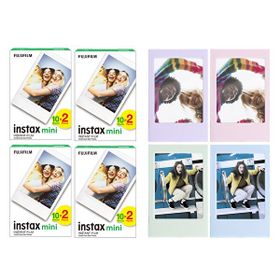 Fujifilm Instax Mini 80'li Film ve 4 Fotoğraf Çerçevesi