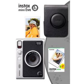 Fujifilm Instax Mini Evo Box Siyah Dijital Fotoğraf Makinesi