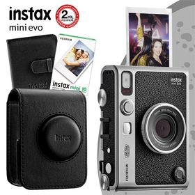Fujifilm Instax Mini Evo Box Siyah Dijital Fotoğraf Makinesi