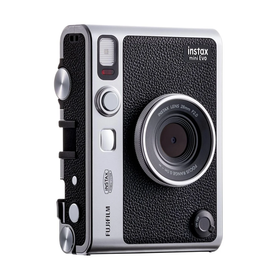 Fujifilm Instax Mini Evo Siyah Şipşak Fotoğraf Makinesi ve 10'lu Film