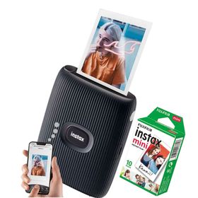 Fujifilm Instax Mini Link 2 10'lu Mini Film ve Uzay Mavisi Akıllı Telefon Yazıcısı