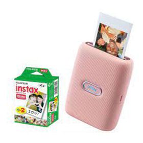 Fujifilm Instax Mini Link Pembe 20'li Mini Film ve Akıllı Telefon Yazıcısı