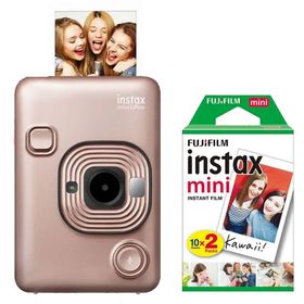 Fujifilm Instax Mini LiPlay Altın Dijital Fotoğraf Makinesi + 20'li Film