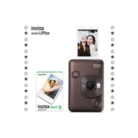 Fujifilm Instax Mini LiPlay Bronz Dijital Fotoğraf Makinesi + 10'lu Film
