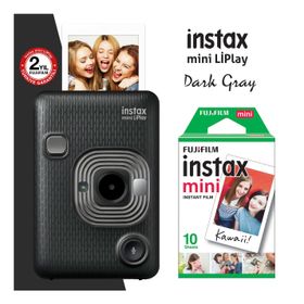 Fujifilm Instax Mini LiPlay Dijital Fotoğraf Makinesi + 10'lu Film