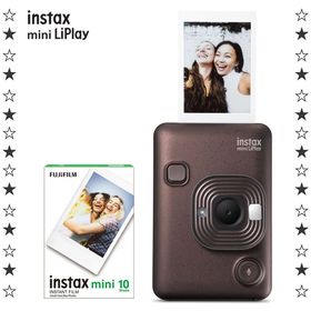 Fujifilm Instax Mini LiPlay Dijital Fotoğraf Makinesi + 10'lu Film