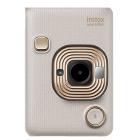 Fujifilm Instax mini LiPlay Hybrid Beige Gold Fotoğraf Makinesi 10lu mini Film