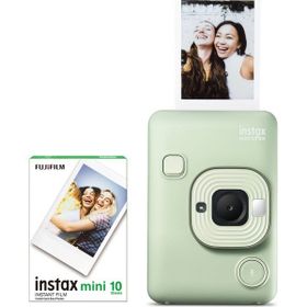 Fujifilm Instax Mini LiPlay Yeşil Dijital Fotoğraf Makinesi + 10'lu Film