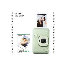Fujifilm Instax Mini LiPlay Yeşil Dijital Fotoğraf Makinesi + 10'lu Film